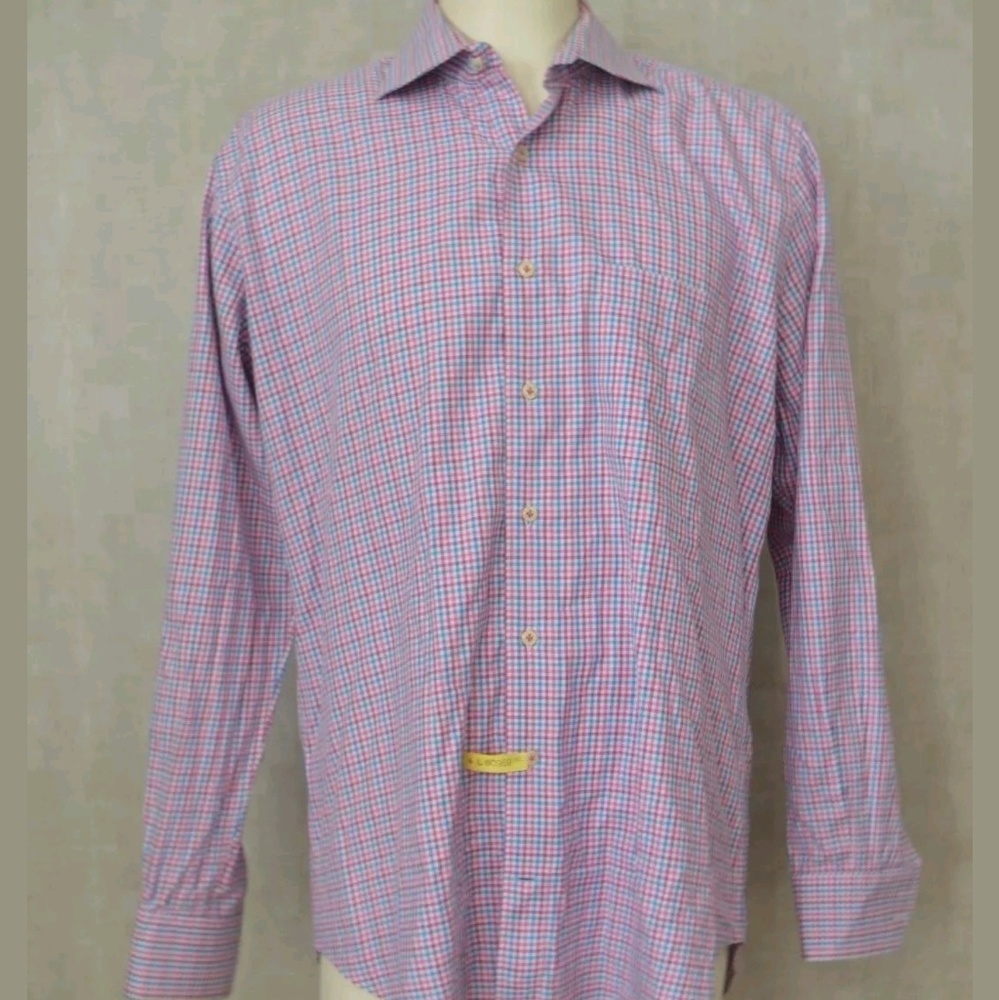 Peter Millar Button Front Long Sleeve